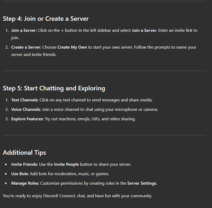 AI results steps 4-5